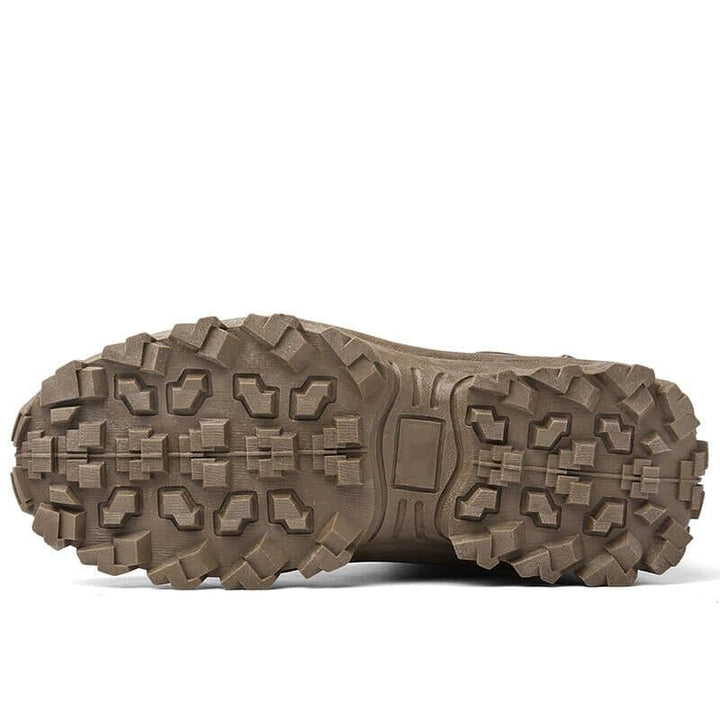 Weston work boots outsole tread pattern close-up